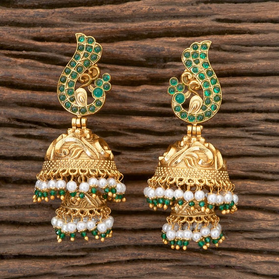 one gram gold ear rings