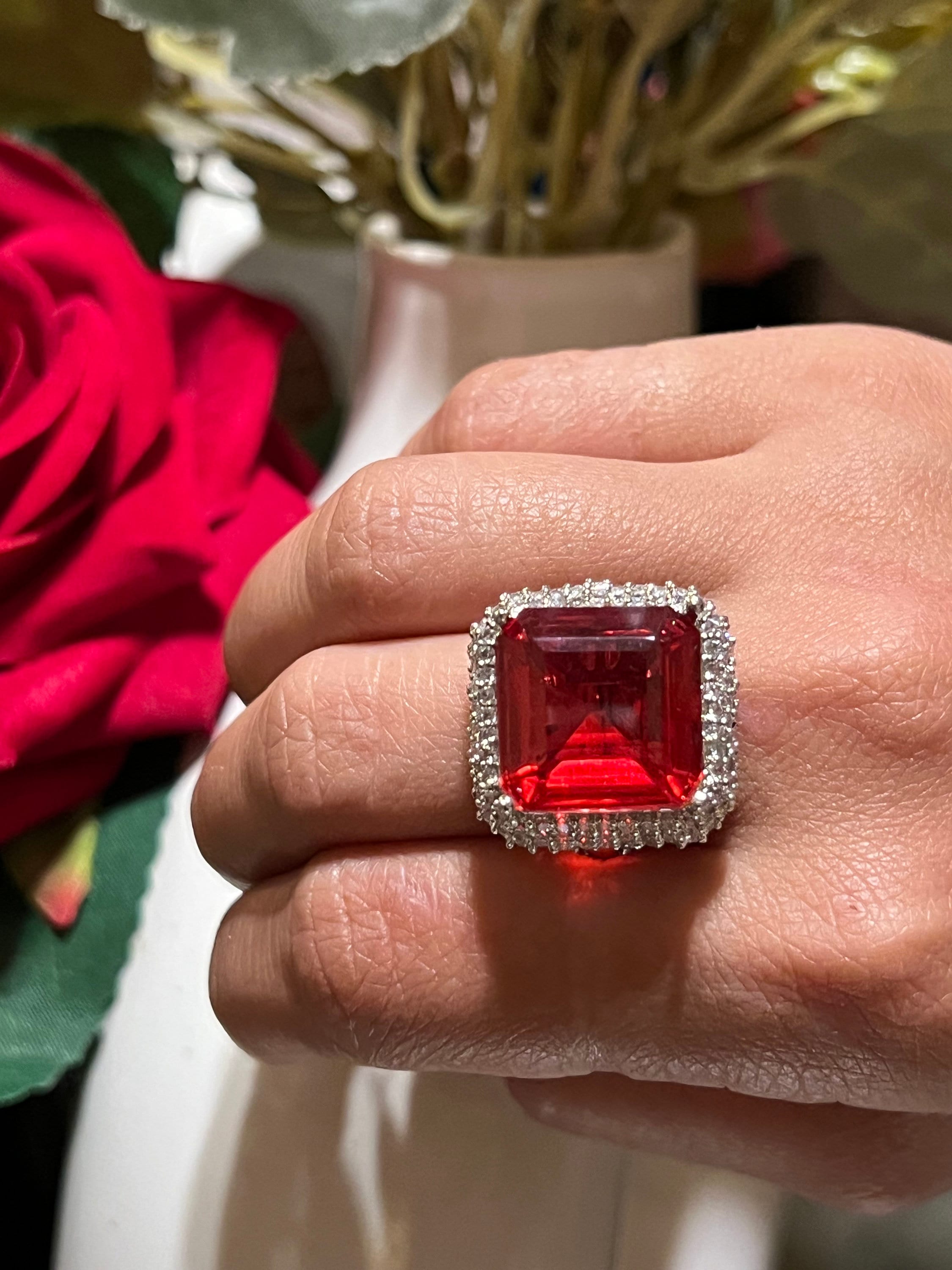 Ruby shop finger rings