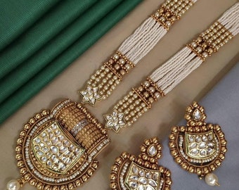Indian Gold Tone Wedding Bracelet Bridal Costume Pearl Fashion Jewelry Necklace Indian Gold Tone Wedding Bracelet Bridal Costume Pearl Fashion Jewelry Necklace