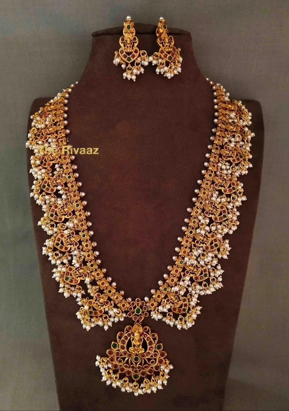 Gold Jewelry/ Haram Necklace 