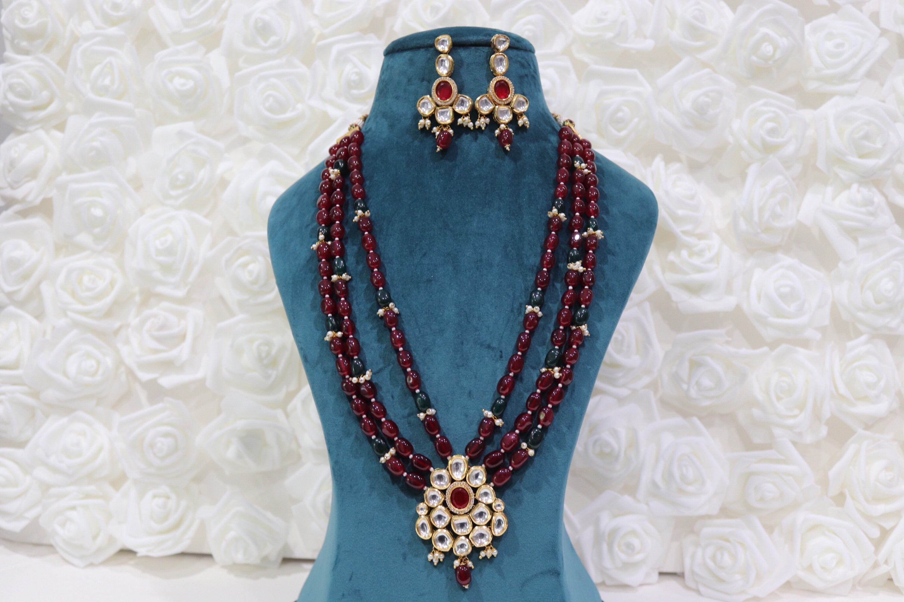 Fine Kundan Indian Long Necklace Indian Jewelry Pakistani - Etsy