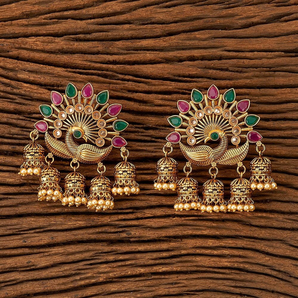 Kajol peacock hotsell earrings