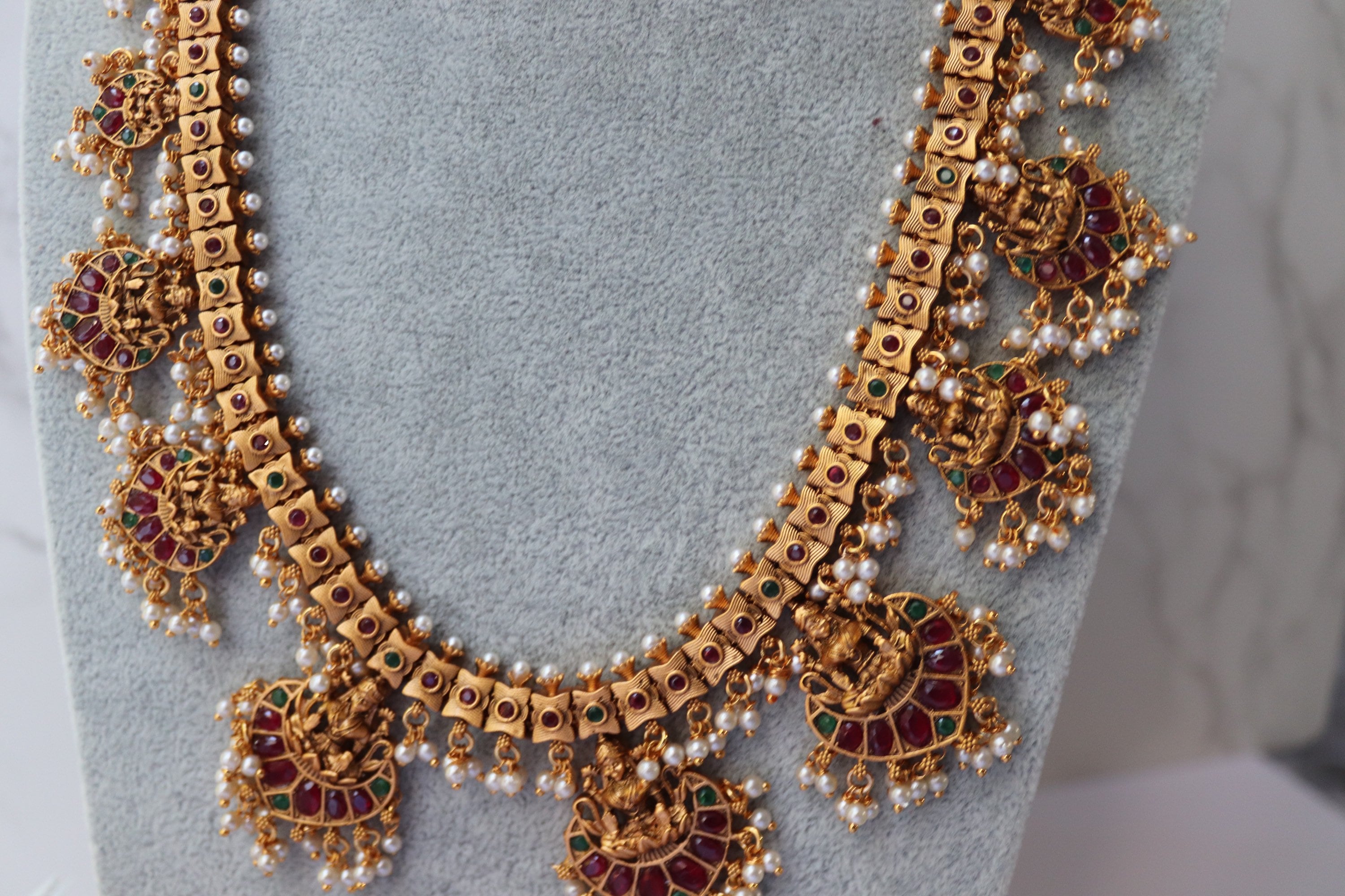 Guttapusalu necklace online shopping sale