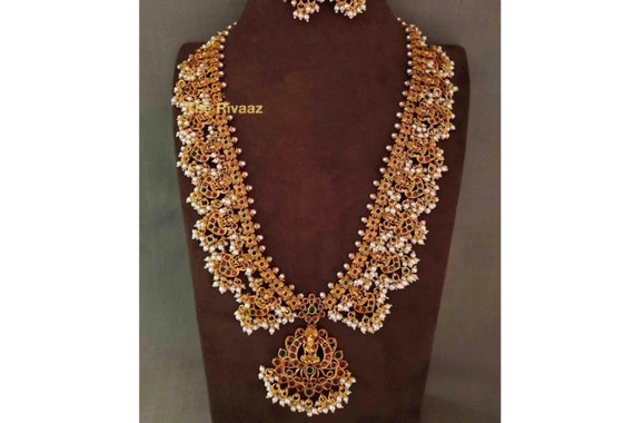 Gold Jewelry/ Haram Necklace 