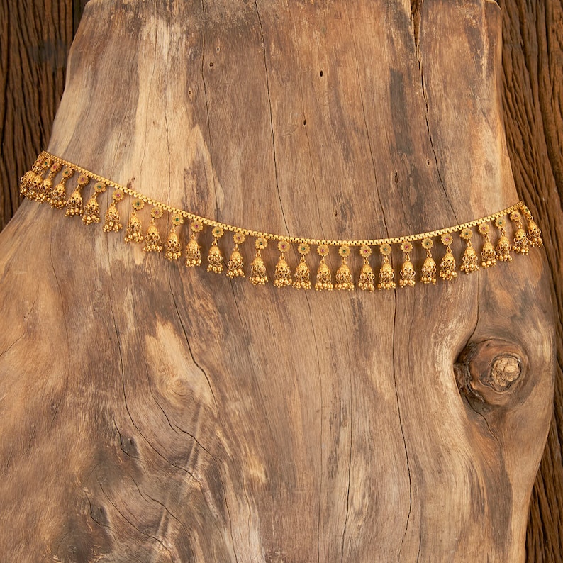 Indian Belly Chain Kamarbandh Vaddanam Kamarpatta Indian Jewelry Indian waist chain Jewelry Belt Sash South Jewelry Ethnic Jewelry