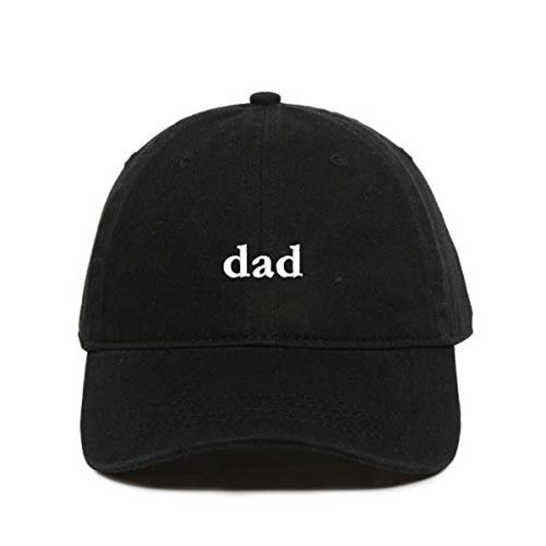 DAD Baseball Cap Embroidered Cotton Adjustable Dad Hat 