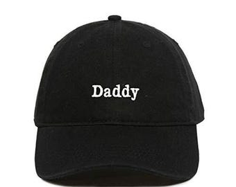 Gorra de béisbol para papá, de algodón bordado, ajustable