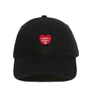 Father&#39;s Day Baseball Cap Embroidered Cotton Adjustable Dad Hat