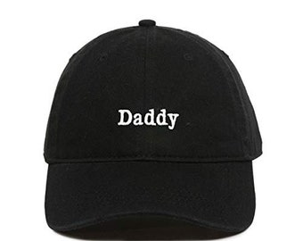 Daddy Baseball Cap Embroidered Cotton Adjustable Dad Hat