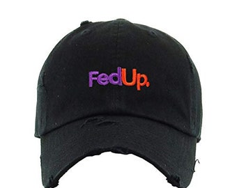 Fed up Hat - Etsy