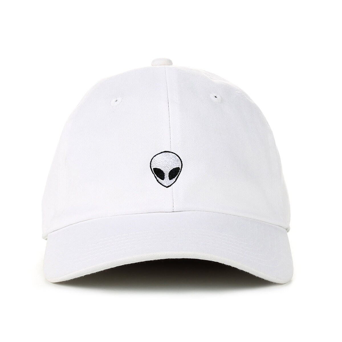 Alien Baseball Cap Embroidered Dad Hat Unstructured Six Etsy