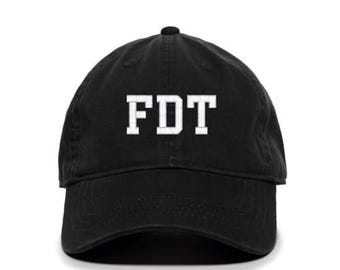 FDT Anti 47 Repubblicano Non è il mio presidente Mani fuori Salva la democrazia Cappellino da baseball ricamato in cotone regolabile