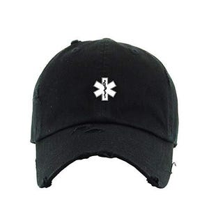 Medical EMT Vintage Baseball Cap Embroidered Cotton Adjustable Distressed Dad Hat