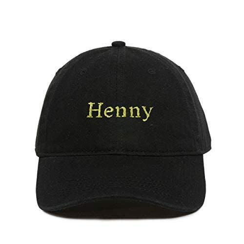 Adult Henny Embroidered Bucket Cap Dad Hat