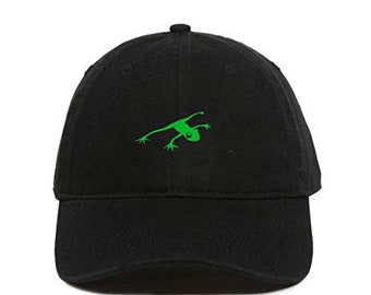 Frog Dad Baseball Cap Embroidered Cotton Adjustable Dad Hat