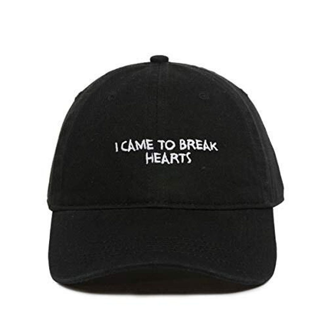 I Came to Break Hearts Riri Baseball Cap Embroidered Cotton