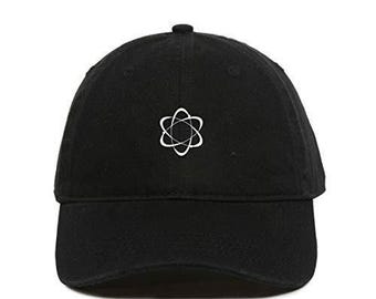 Tech Design Mississippi Map Outline Dad Hat - Embroidered Cotton Adjustable Baseball Cap, Olive