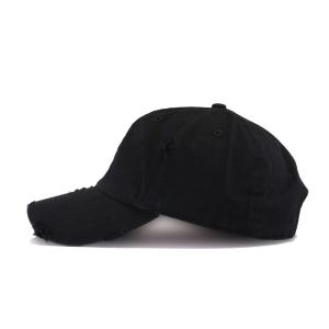Paw Vintage Baseball Cap - Embroidered Cotton Adjustable Dad Hat, Distressed Style - View #7