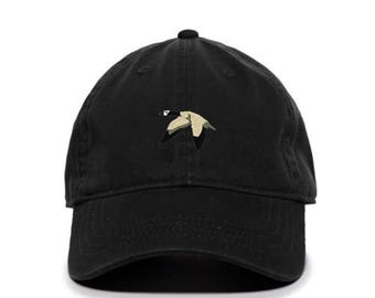 Cappello da baseball ricamato Flying Goose in cotone regolabile