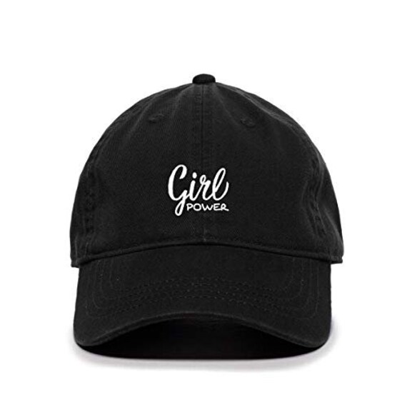 Buy Girl Power Baseball Cap Embroidered Cotton Adjustable Dad Hat Online in India Etsy