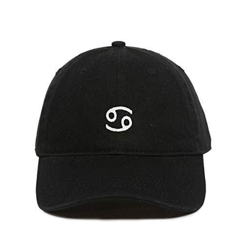 Star Sign Cap Cancer Zodiac Sign Baseball Cap Embroidered Cotton Adjustable Dad Hat ...