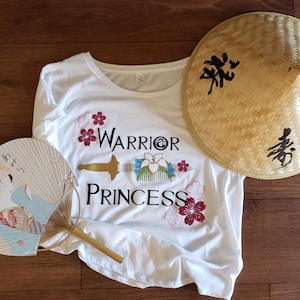 Mulan Warrior Princess SVG