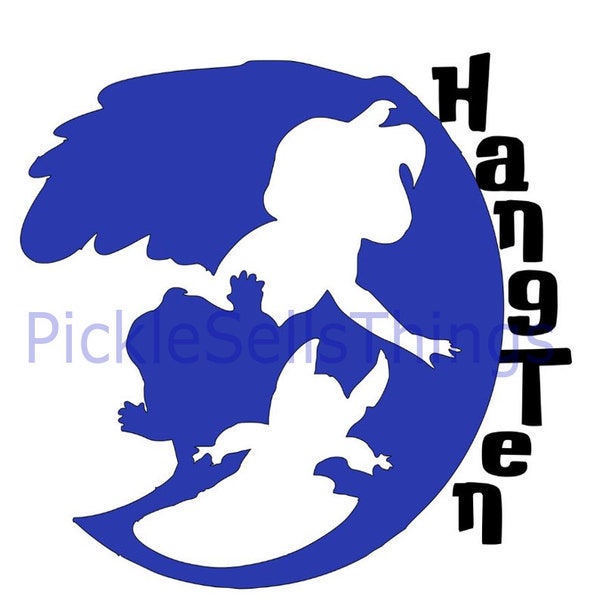 Hang Ten Lilo and Stitch SVG