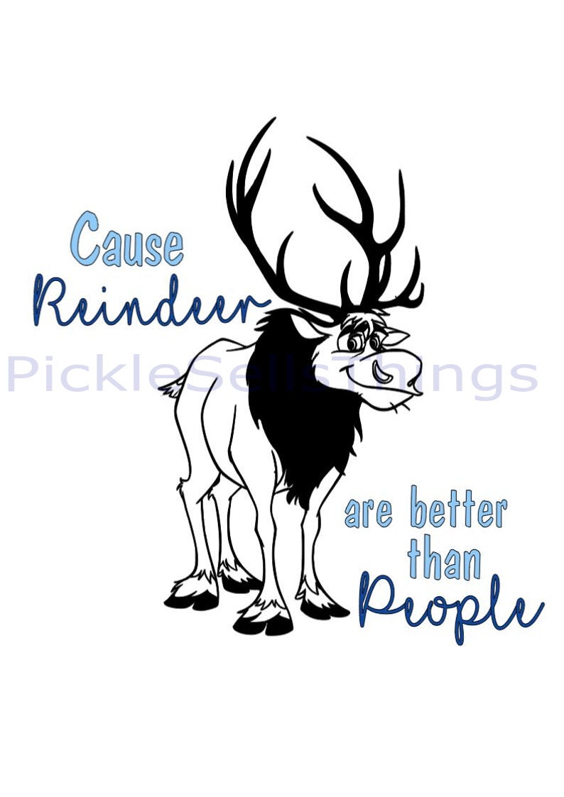 Download Disney Frozen Sven Cause Reindeer Are Better than People ...
