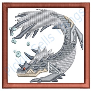 Monster Hunter Tobi-Kadachi Digital Embroidery Patch