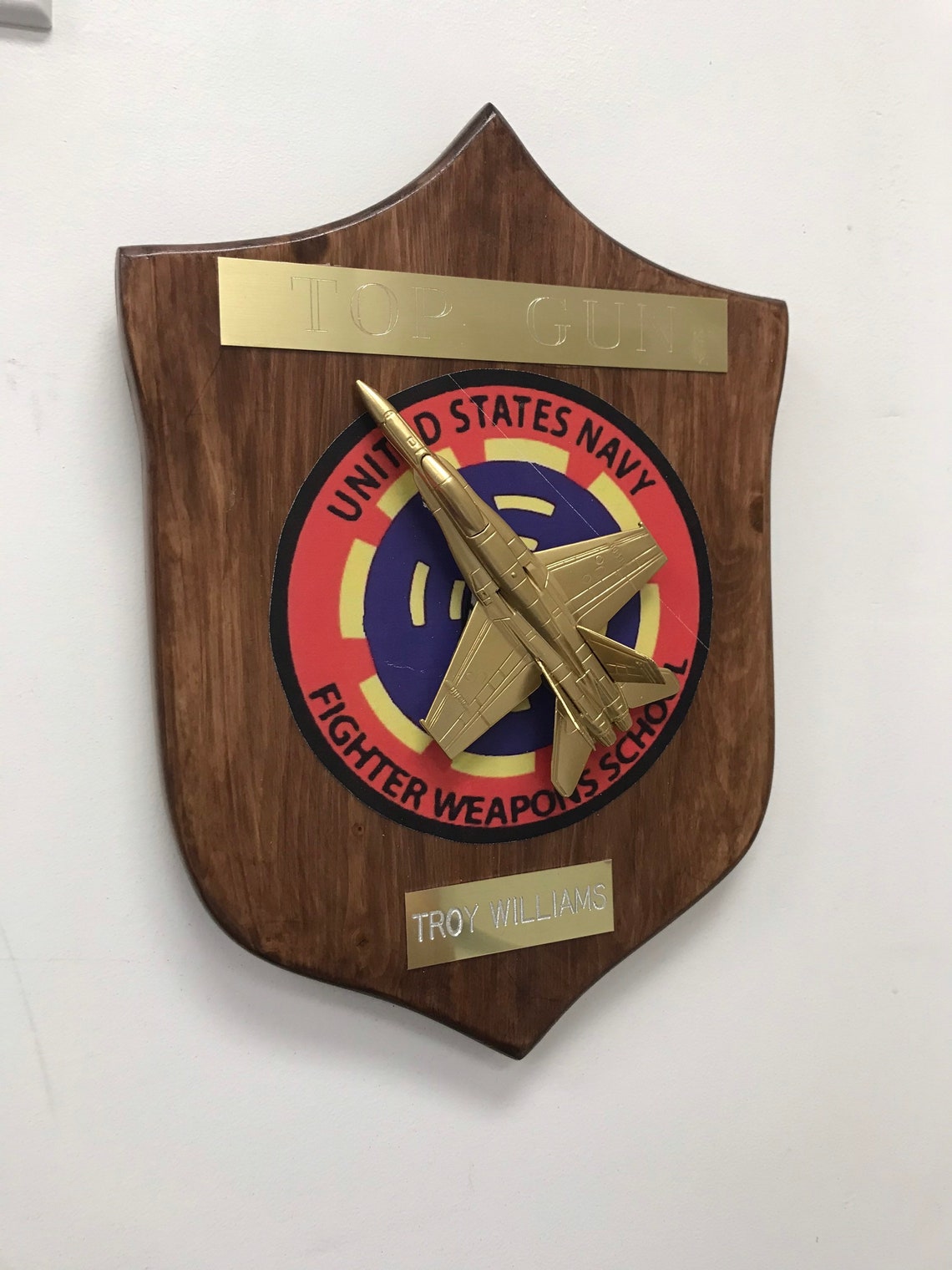Top Gun Trophy Replica F18 Etsy
