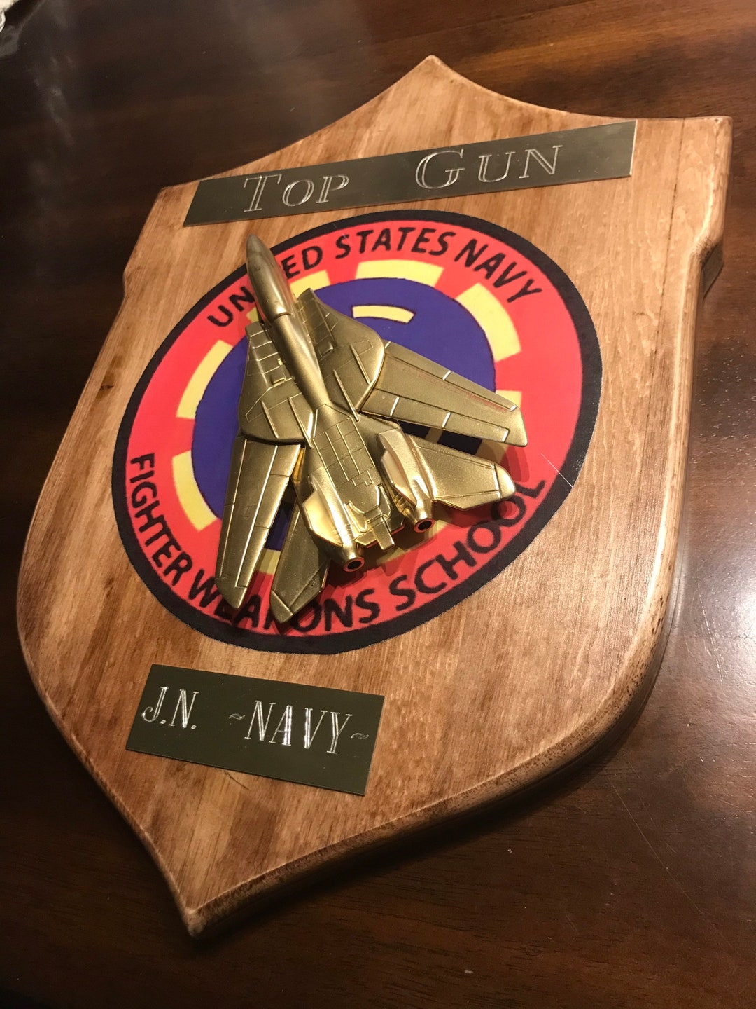 Top Gun Trophy Etsy