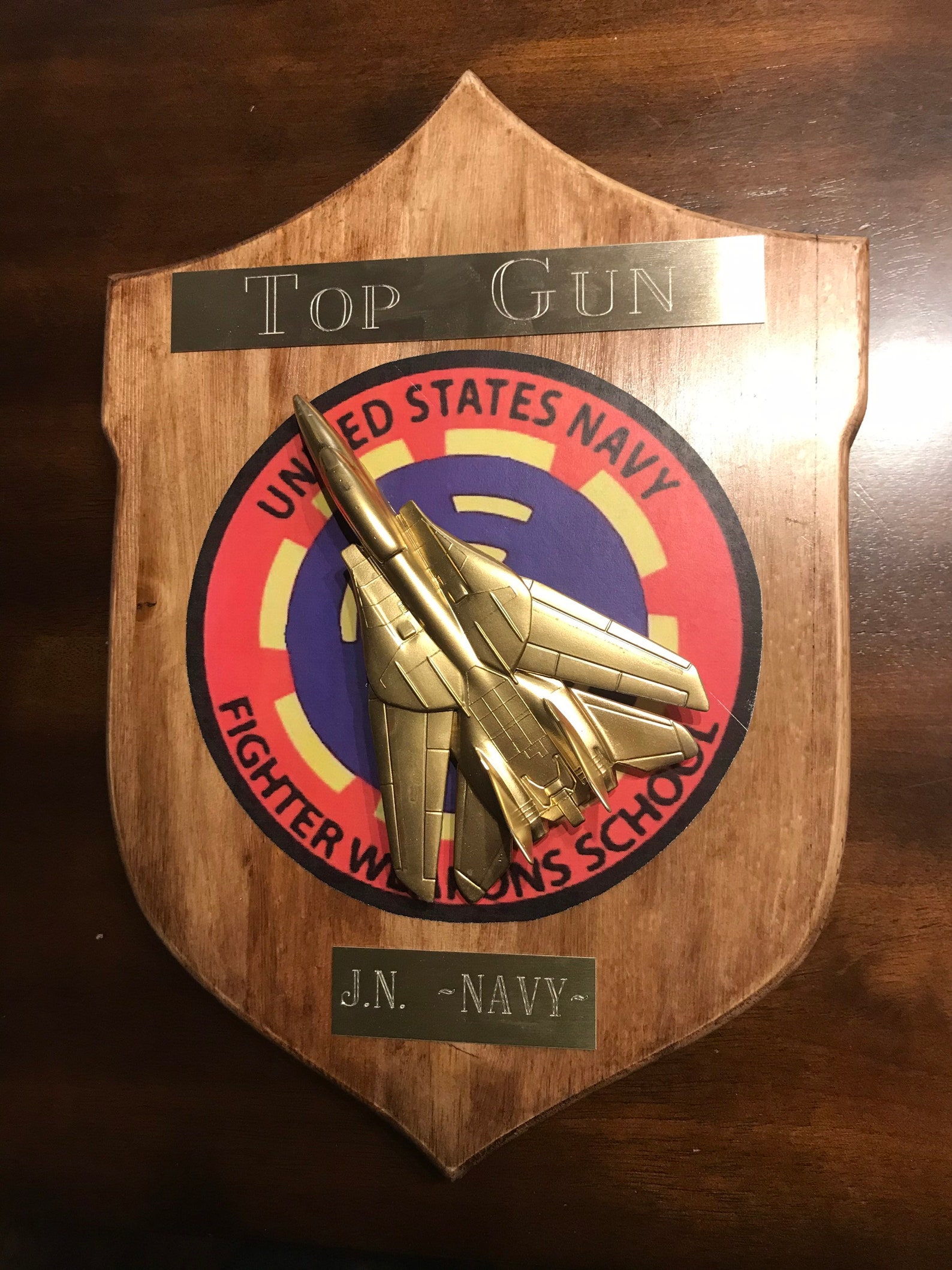 Top Gun Trophy Etsy
