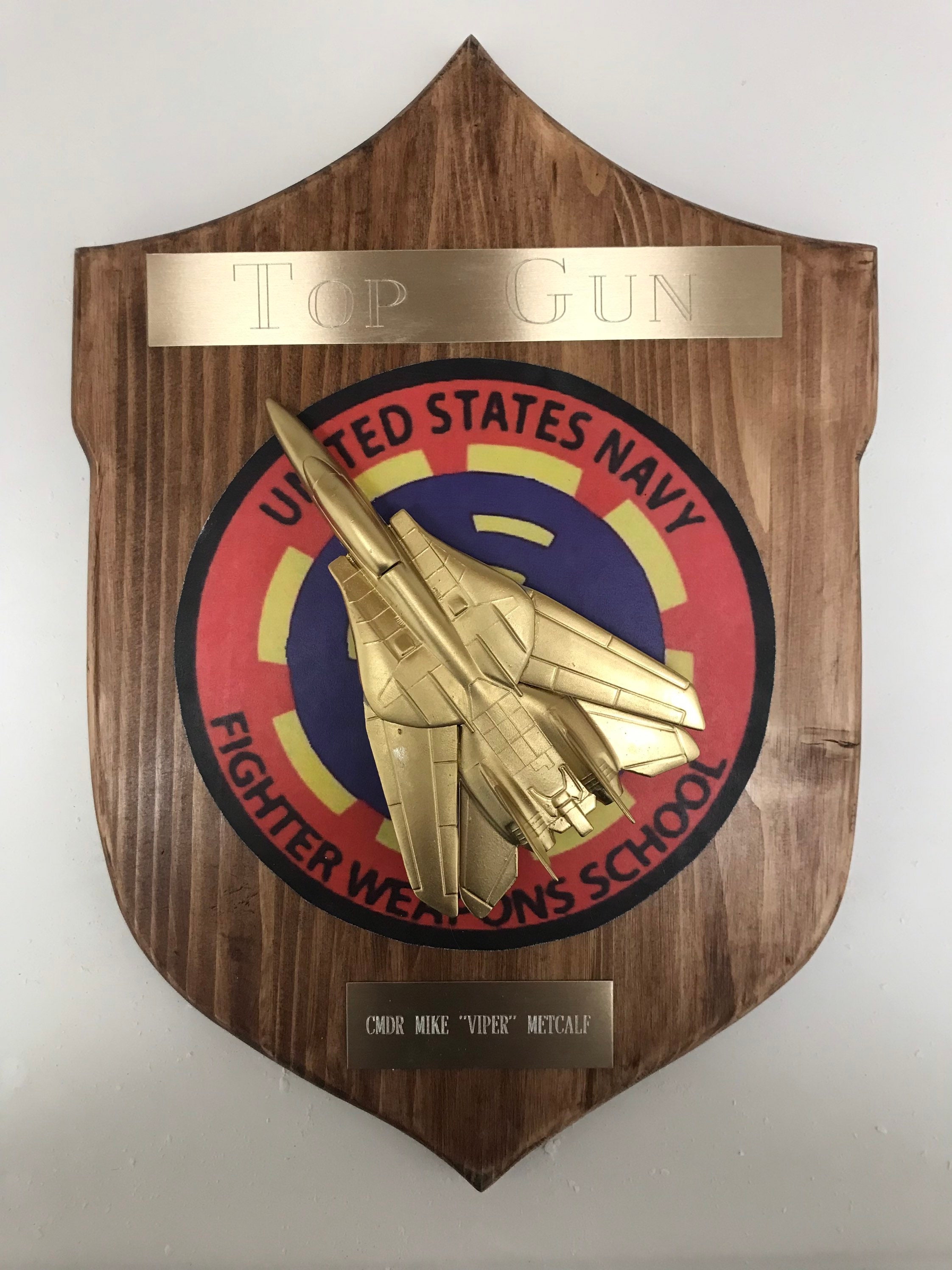 Top Gun Trophy Etsy
