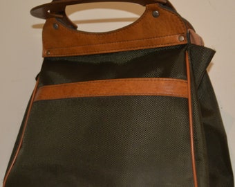 True Vintage   Handtasche 70er Jahre shopper Einkaufstasche
