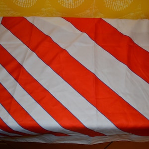 Vintage Scarf/Shawl Red/White Neckerchief Vintage Clothing Retro Scarf Foulard Second Hand Wear Mid Century