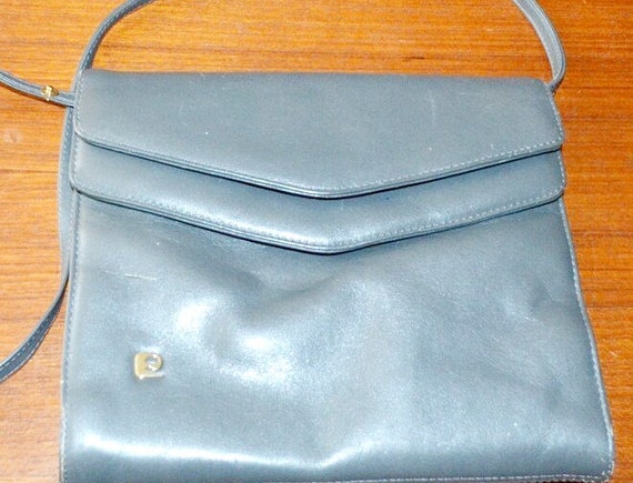 True Vintage Handbag Gray 70s Retro Mid Century V… - image 4