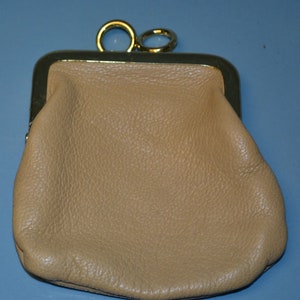 Vintage Portemonnaie  60er Jahre Leder