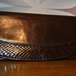 True Vintage Clutch Bag Black 60s