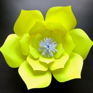 PDF Paper Flower Template | DIY | Paper Flower | PDF Printable ...