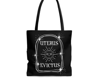 Uterus Evictus Hysterectomy Tote Bag | Hysterectomy Surgery Gift | Chronic Illness Accessories | Grace & Brace