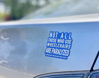 Ambulatory Wheelchair User Magnet | Chronic Illness Magnet | Grace & Brace