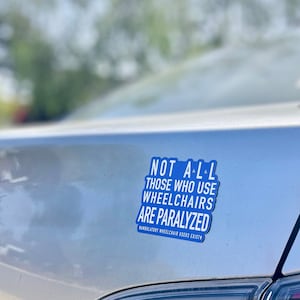 Ambulante rolstoelgebruikersmagneet | Chronische ziekte Magneet | Grace & Brace