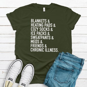 Chronic Illness Ampersand Unisex T-Shirt | Chronic Illness Essentials Shirt | Chronic Illness Apparel | Grace & Brace