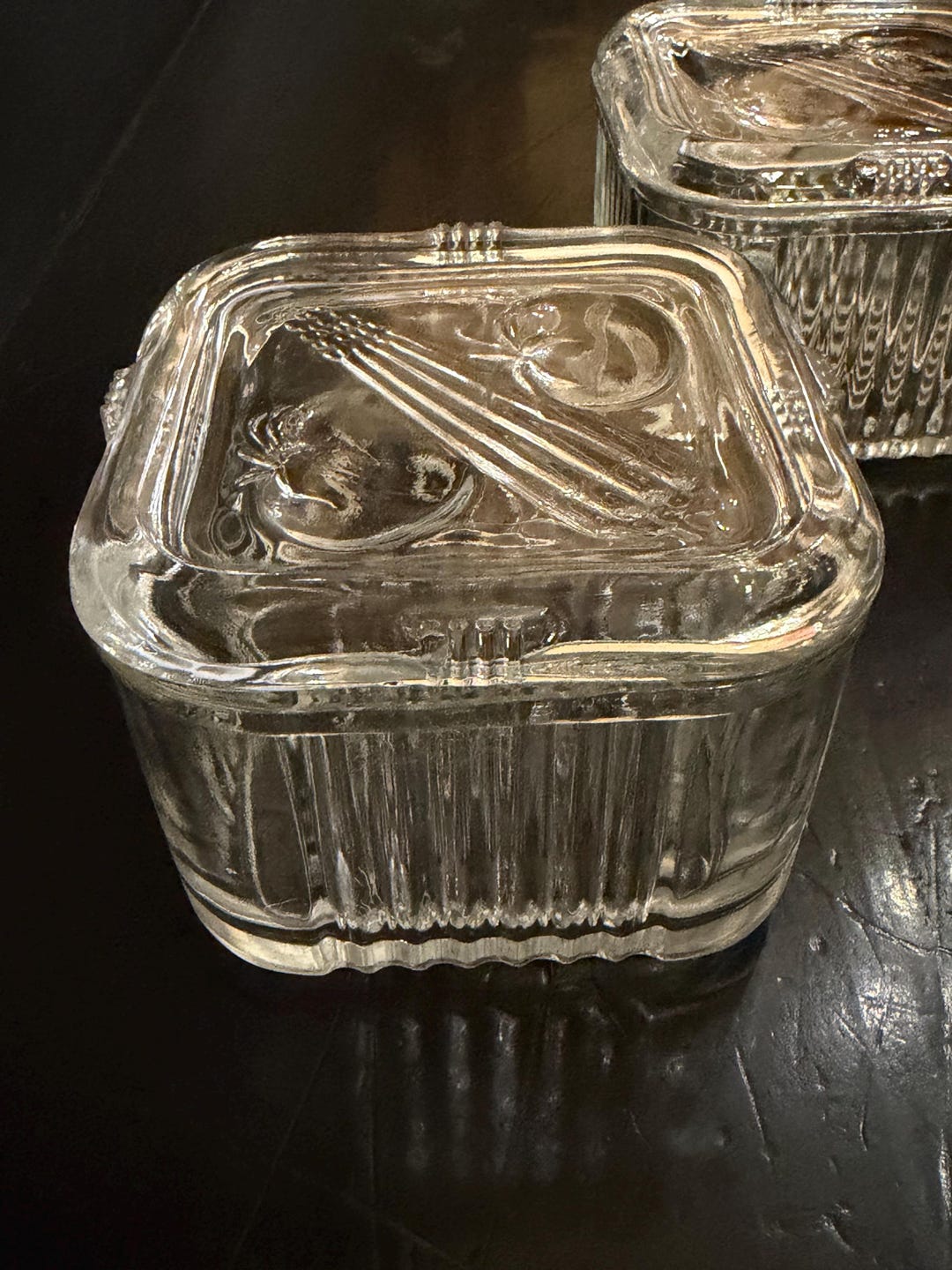 Terrific Vintage Federal Glass Refrigerator Dish Gallery
