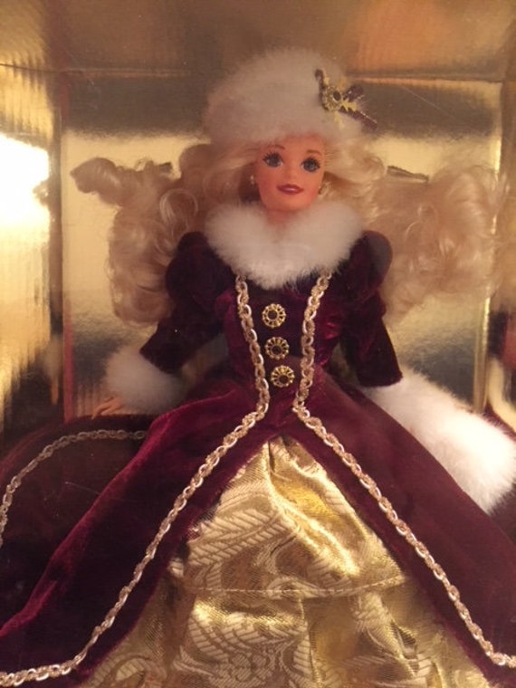happy holidays special edition barbie 1996