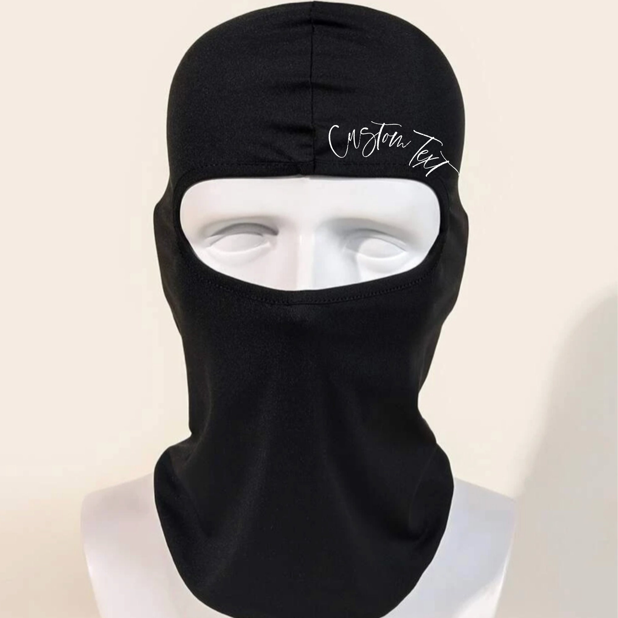 Custom Balaclava Ski Mask - Personalized Shiesty Mask - Polyester and/or  Spandex - Unisex - One size fits most