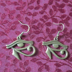 Kemetic Eye of Horus Earrings