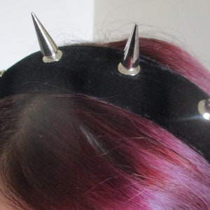 Kawaii Gothic Deathrock punk rock Tree Spike Headband