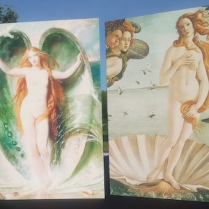 Mighty Aphrodite / Birth of Venus Customizable Greeting Cards