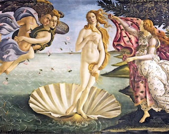 Birth of Venus 13" by 19" glossy wall posters